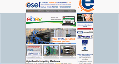 Desktop Screenshot of eselrecycling.co.uk