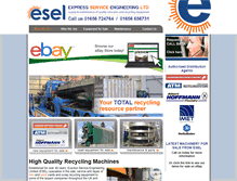 Tablet Screenshot of eselrecycling.co.uk